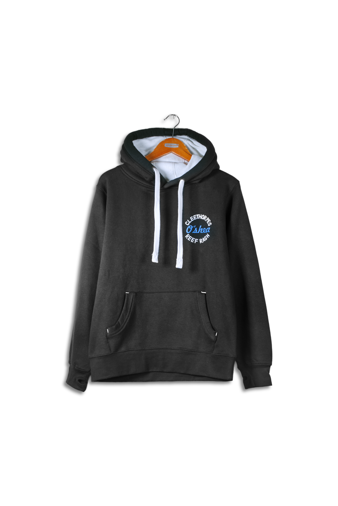 Cleethorpes Black Overhead Hoody- Offshore-