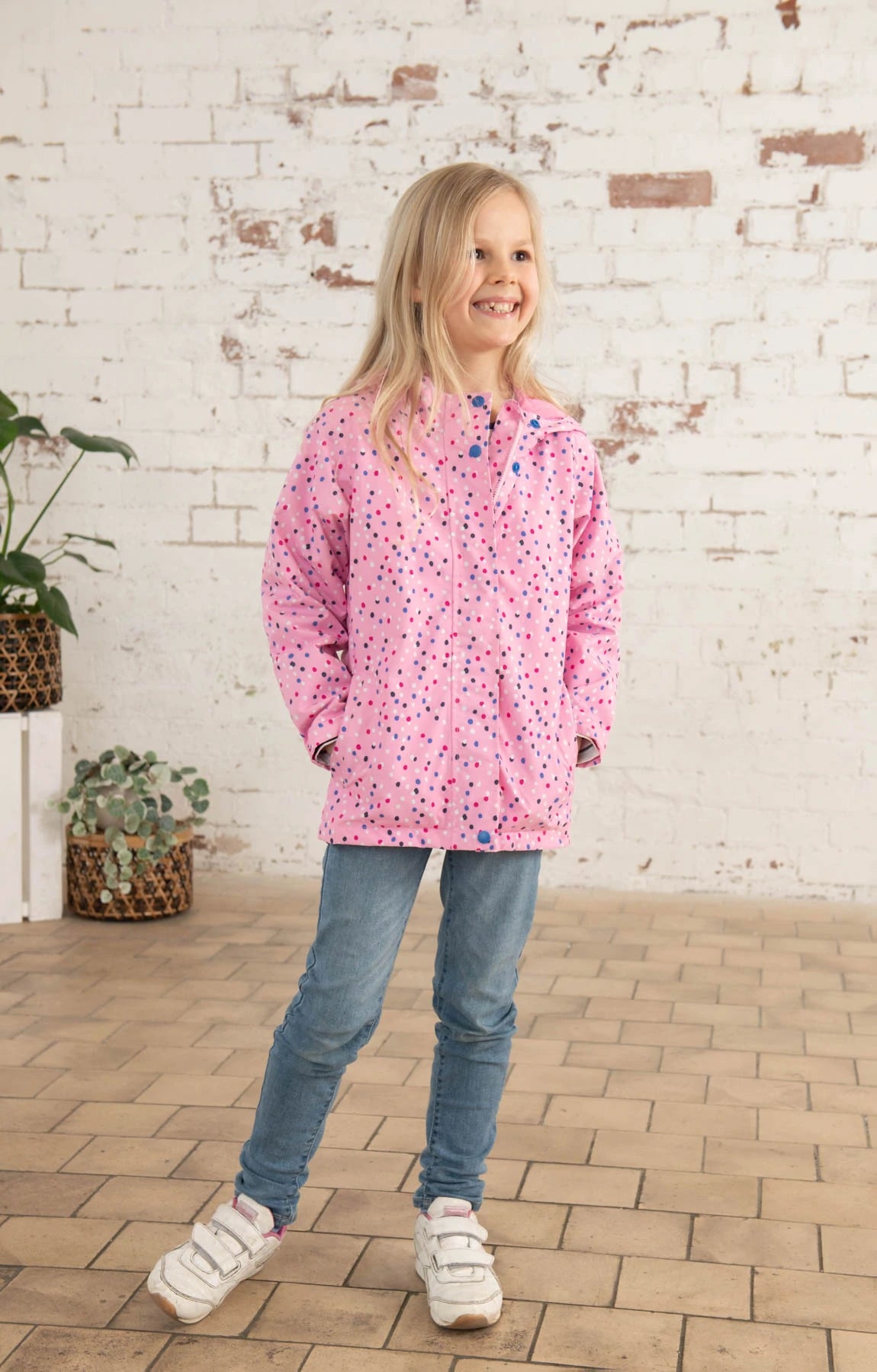 Light House Olivia Jacket - Rose Pink Dot