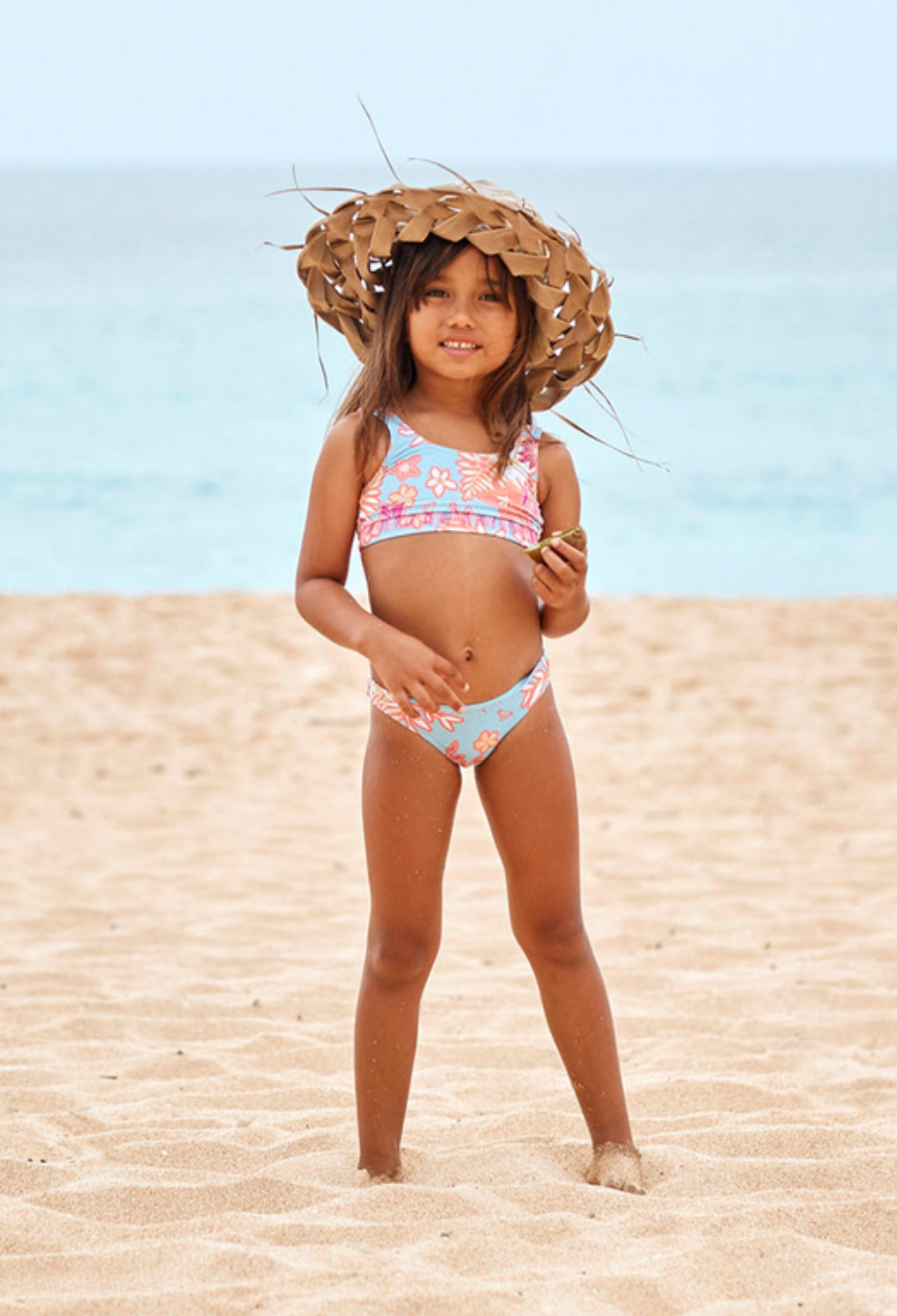 Roxy Funny Childhood - Bralette Bikini Set For Girls 2-7