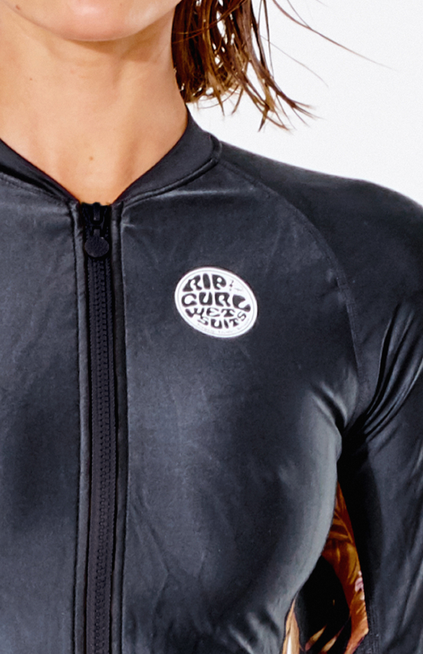 Rip Curl Playabella Long Sleeve Zip Rash Vest
