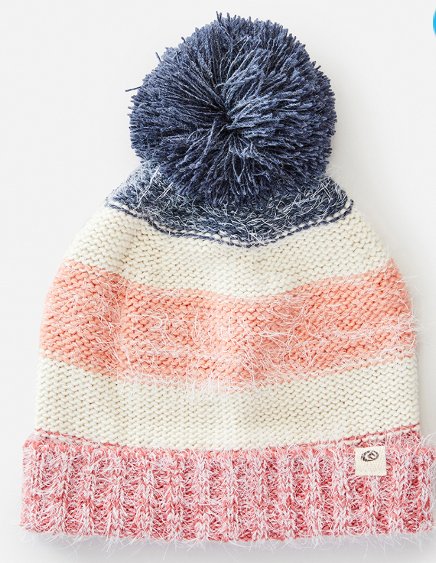 Rip Curl Surf Tree House Pom Pom Beanie