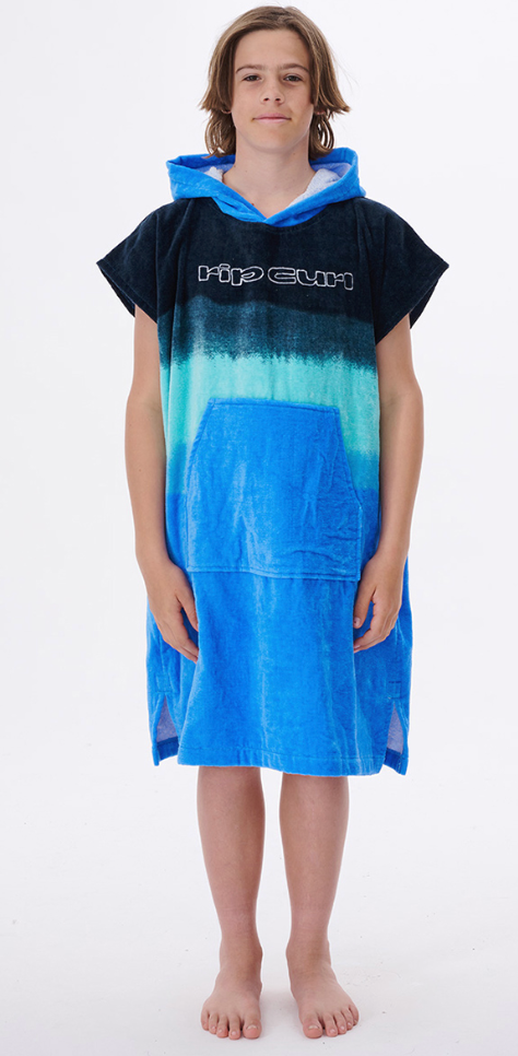 Rip Curl Printed Hooded Towel Poncho Boy