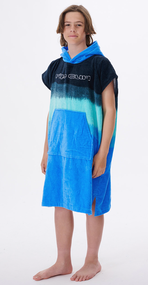 Rip Curl Printed Hooded Towel Poncho Boy