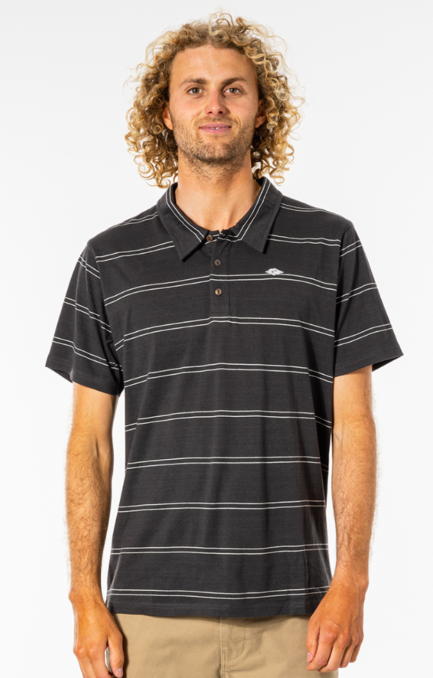 Rip Curl Plain Stripe Polo