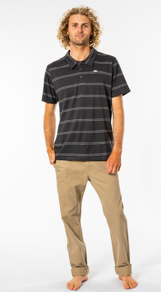 Rip Curl Plain Stripe Polo