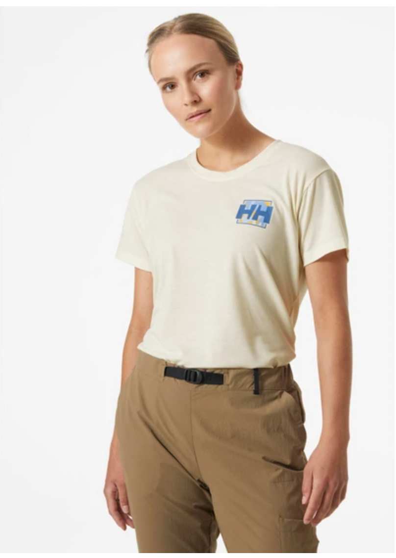 Helly Hansen Womens Skog Recycled Graphic T-Shirt