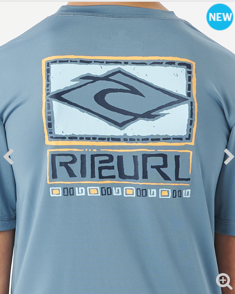 Rip Curl Tube Heads Rash Vest Boys