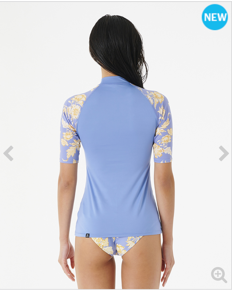Rip Curl Oceans Together Short Sleeve Uv Top