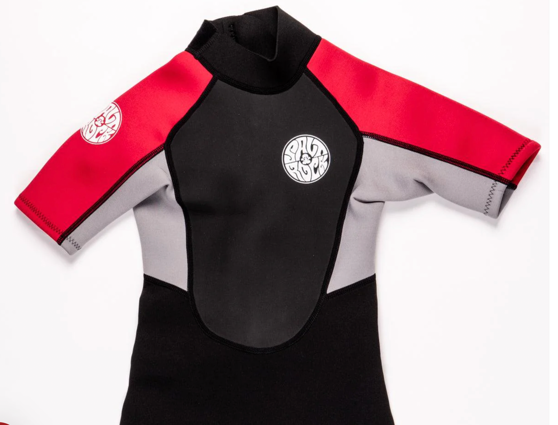Saltrock Core - 3/2 Shortie Wetsuit - Red children