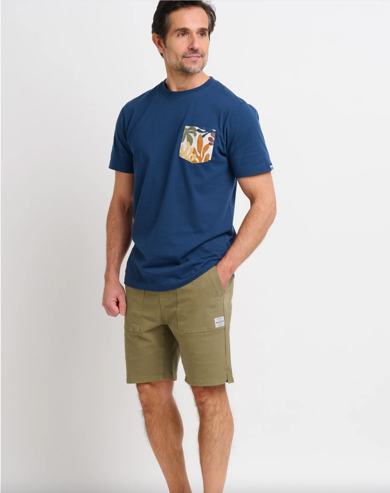 Brakeburn Khaki Carpenter Shorts