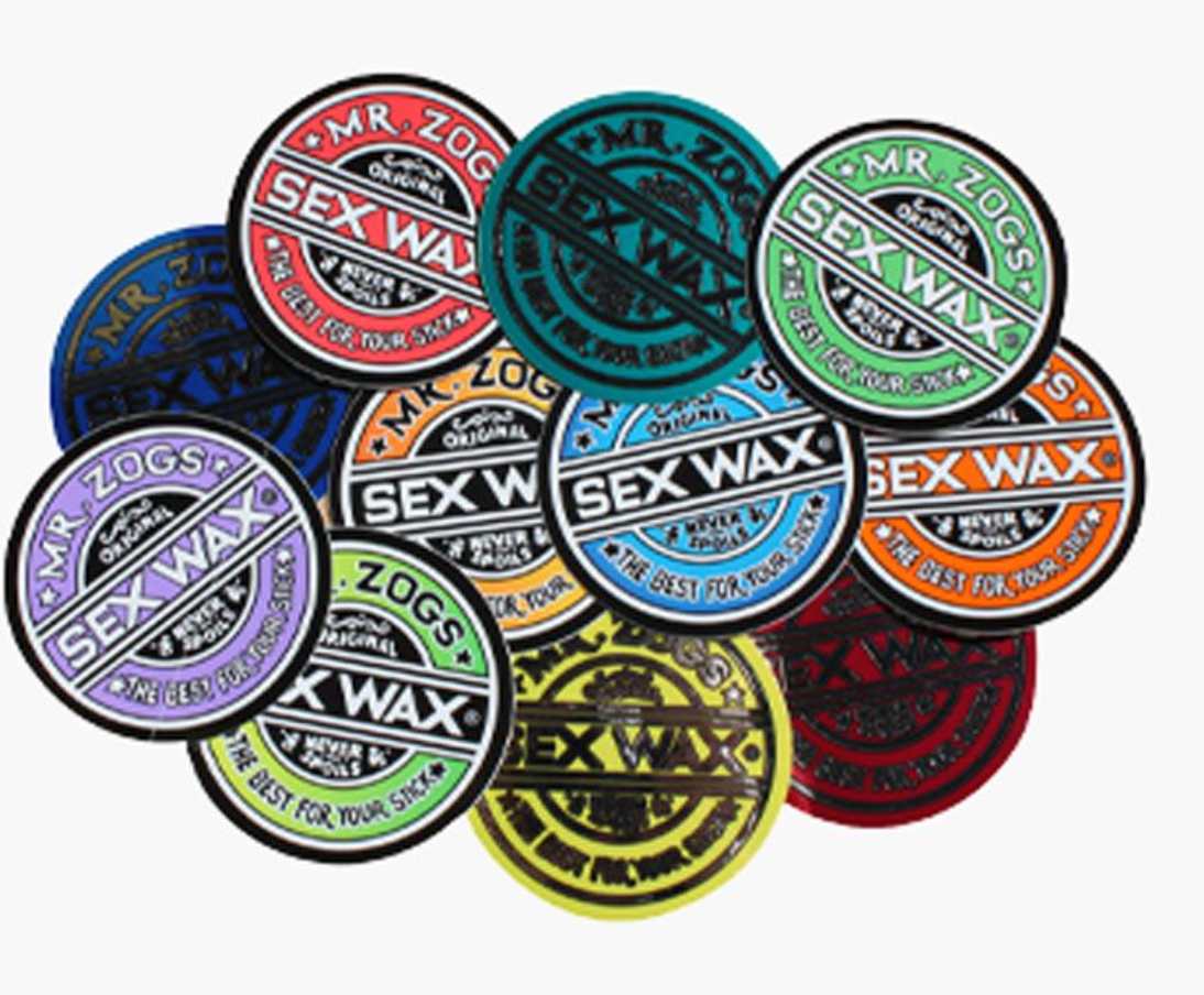 Mr Zoggs Sexwax Stickers