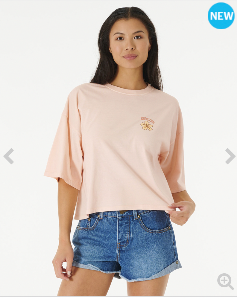 Rip Curl Aloha With Love Heritage Crop Tee