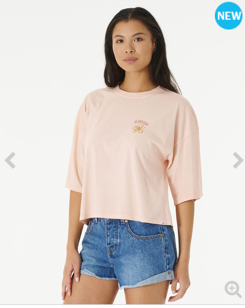 Rip Curl Aloha With Love Heritage Crop Tee