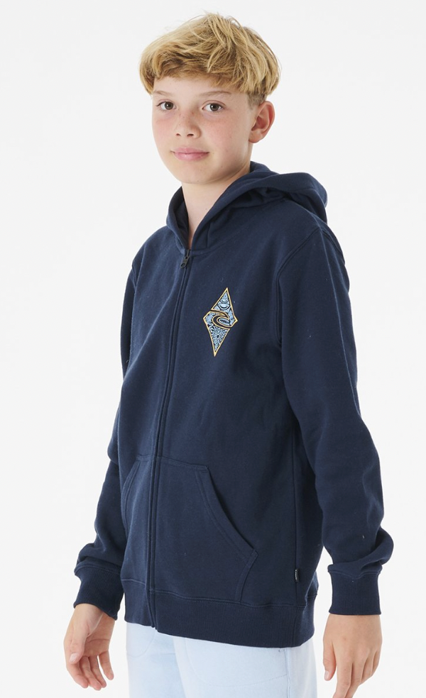 Rip Curl Tube Heads Zip Thru Hood Boy