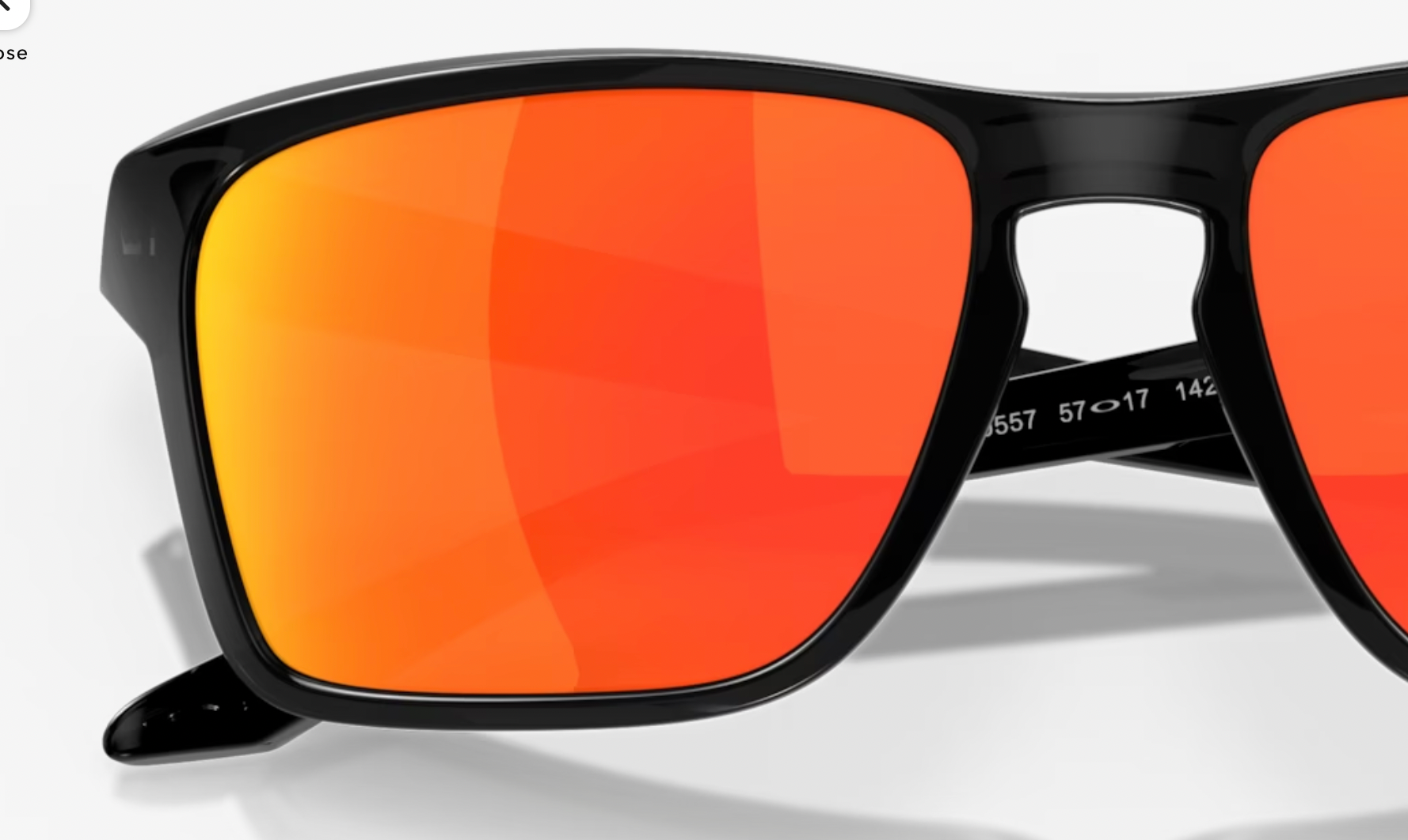 Oakley Sylas Prizm Ruby Polarized Lenses, Black Ink Frame