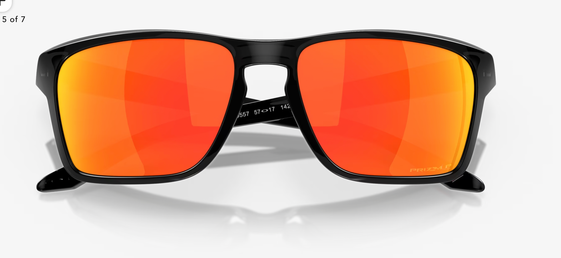 Oakley Sylas Prizm Ruby Polarized Lenses, Black Ink Frame