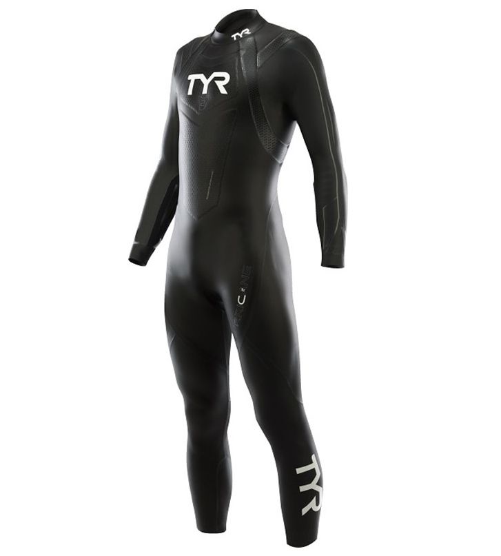 Tyr Mens Hurricane Category 2 Triathlon/Swimming WetsuitClear