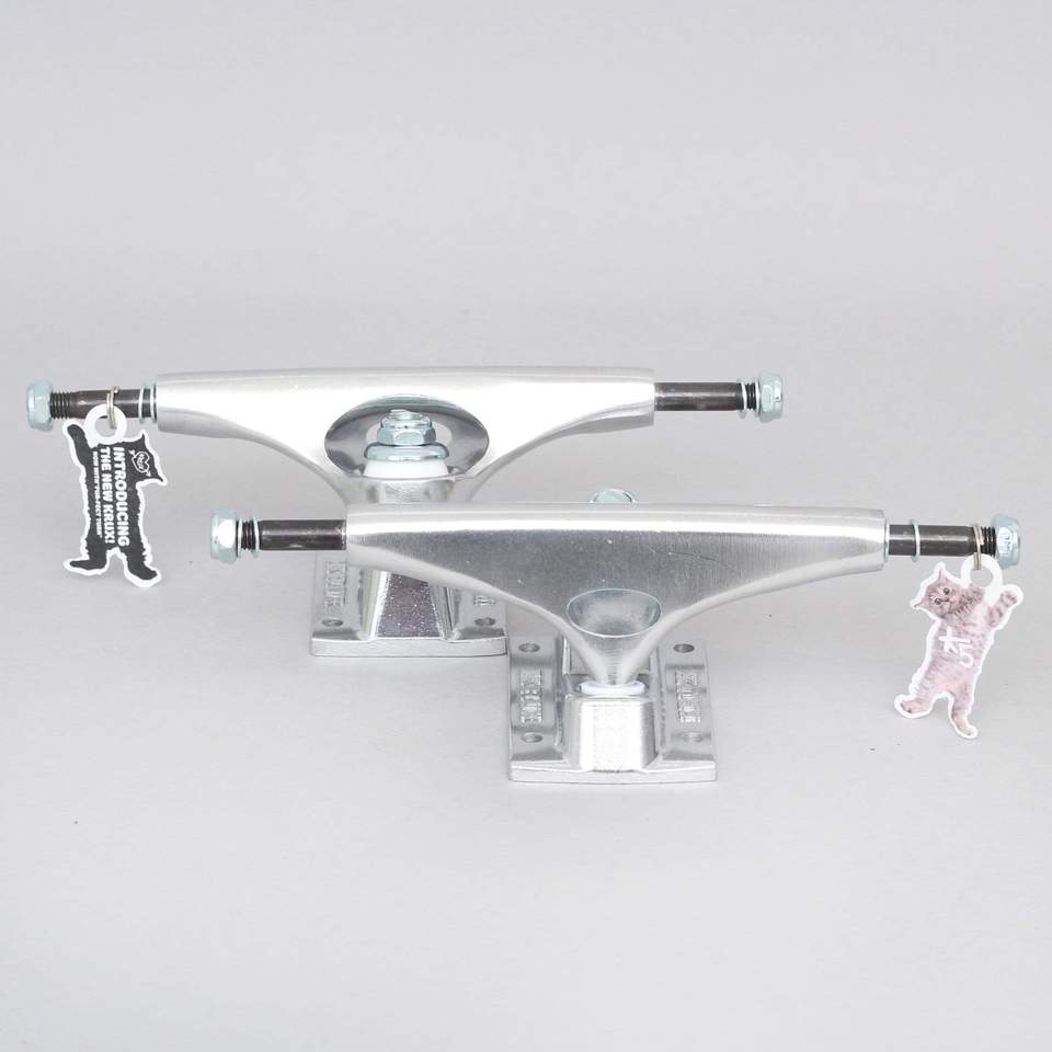 Krux Trucks K5 Polished Standard Silver 8 In (Pair)