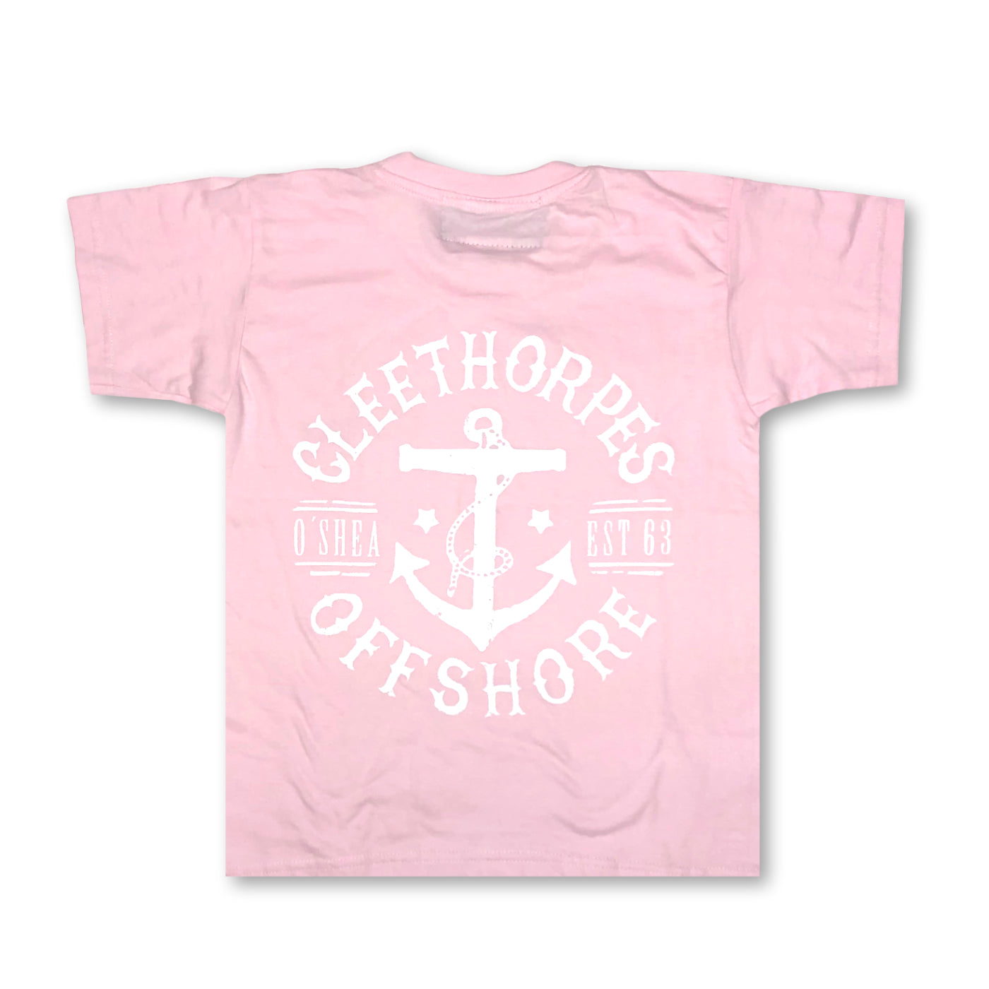 Cleethorpes Pink Ladies T-Shirt -Anchor -