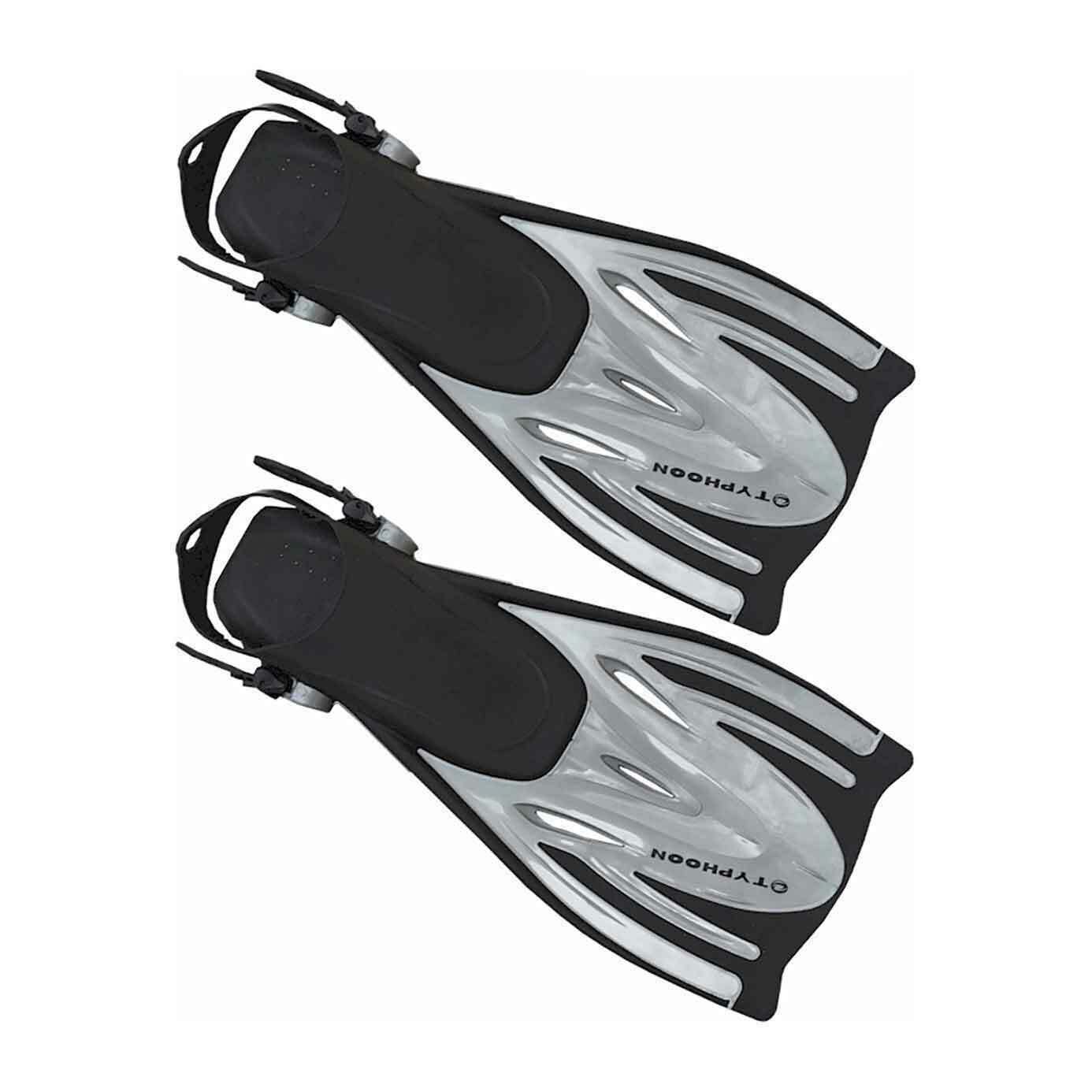 Typhoon T-Jet Adjustable Foot Fins Snorkelling