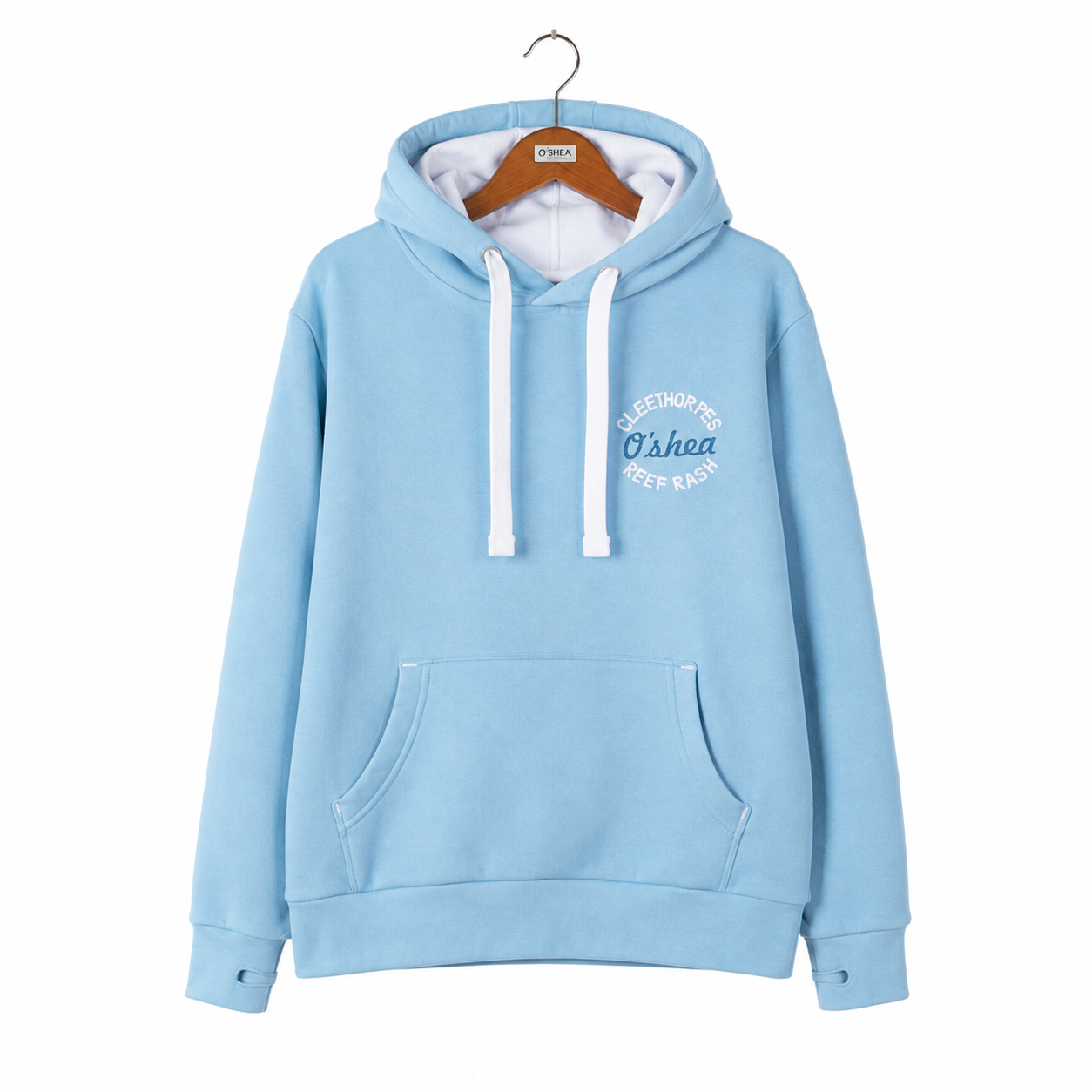 Cleethorpes- Aqua Blue- Hoodie Stay Salty