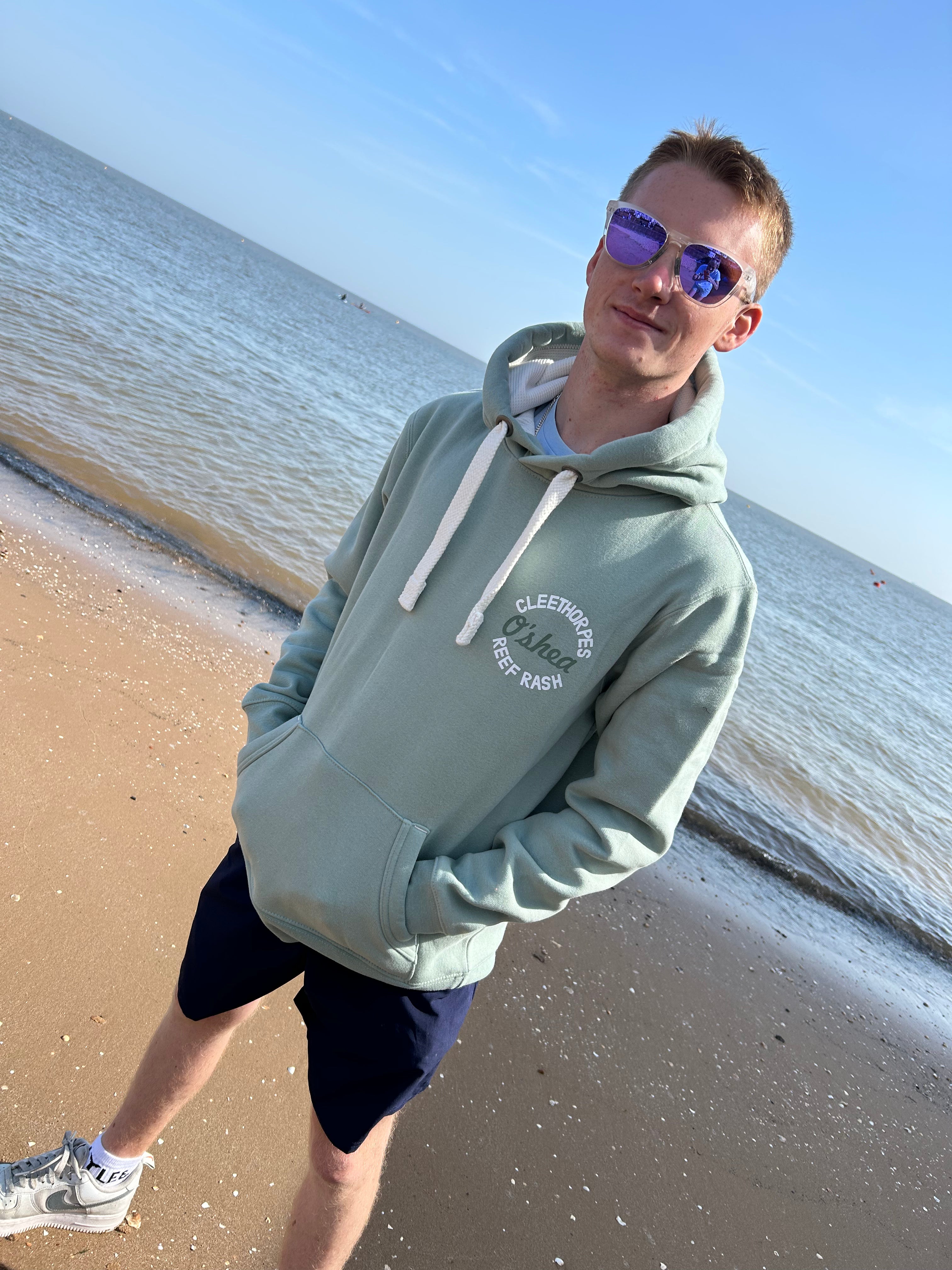 CLEETHORPES SAGE HOODY - HIGH SURF