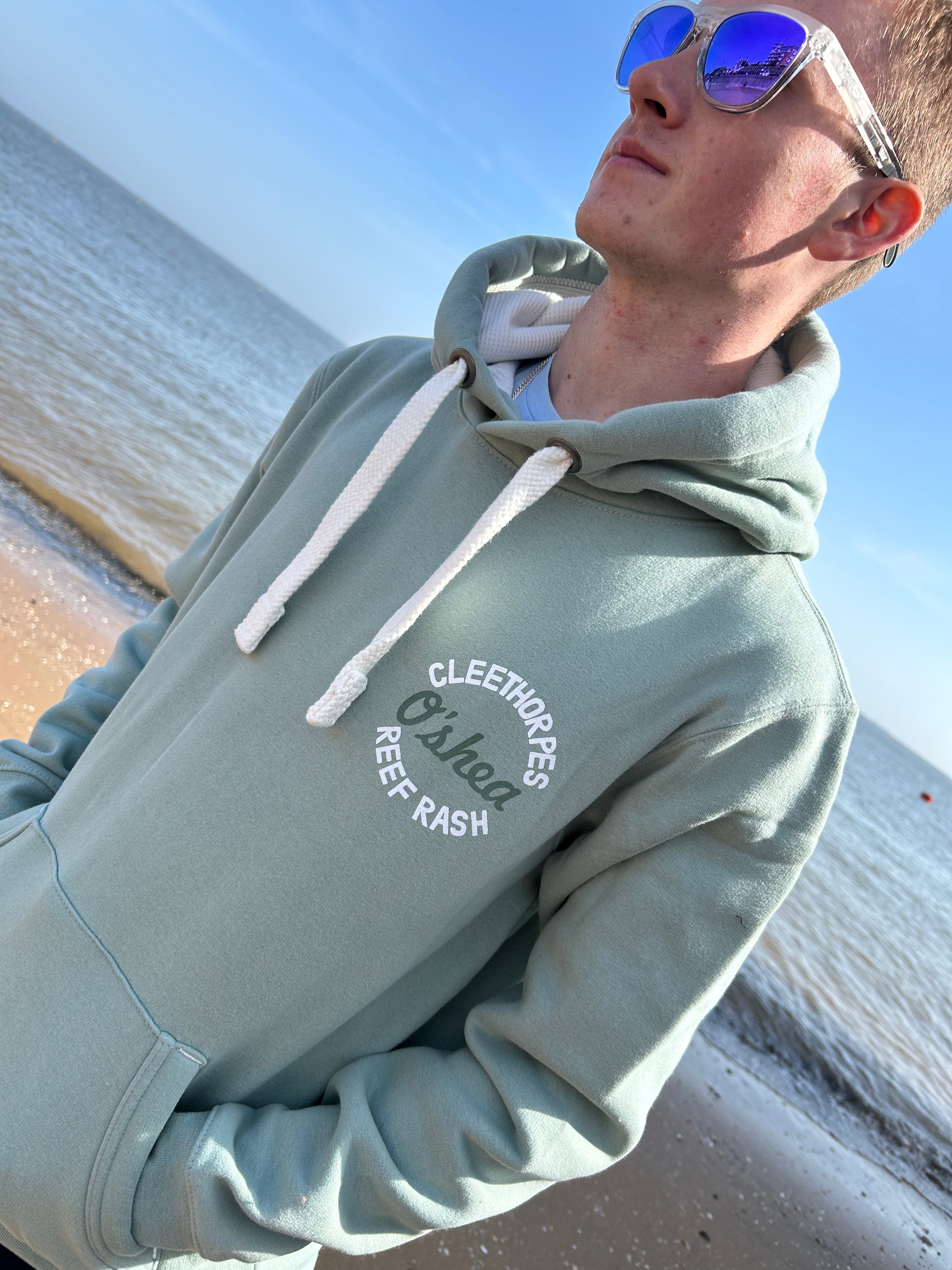 CLEETHORPES SAGE HOODY - HIGH SURF