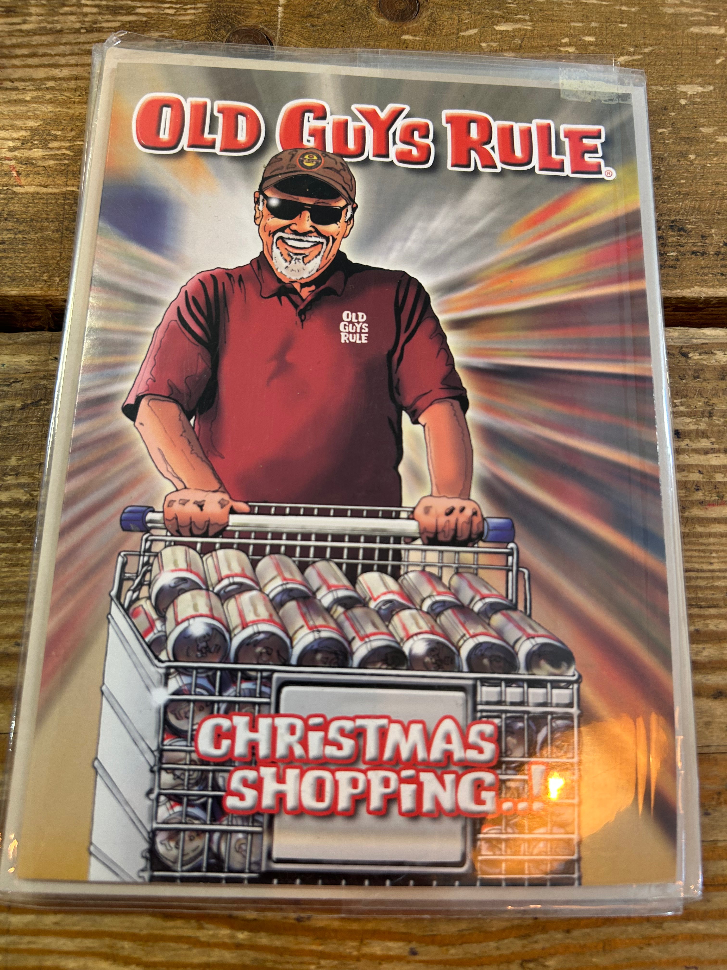 OLD GUYS RULE XMAS CARD
