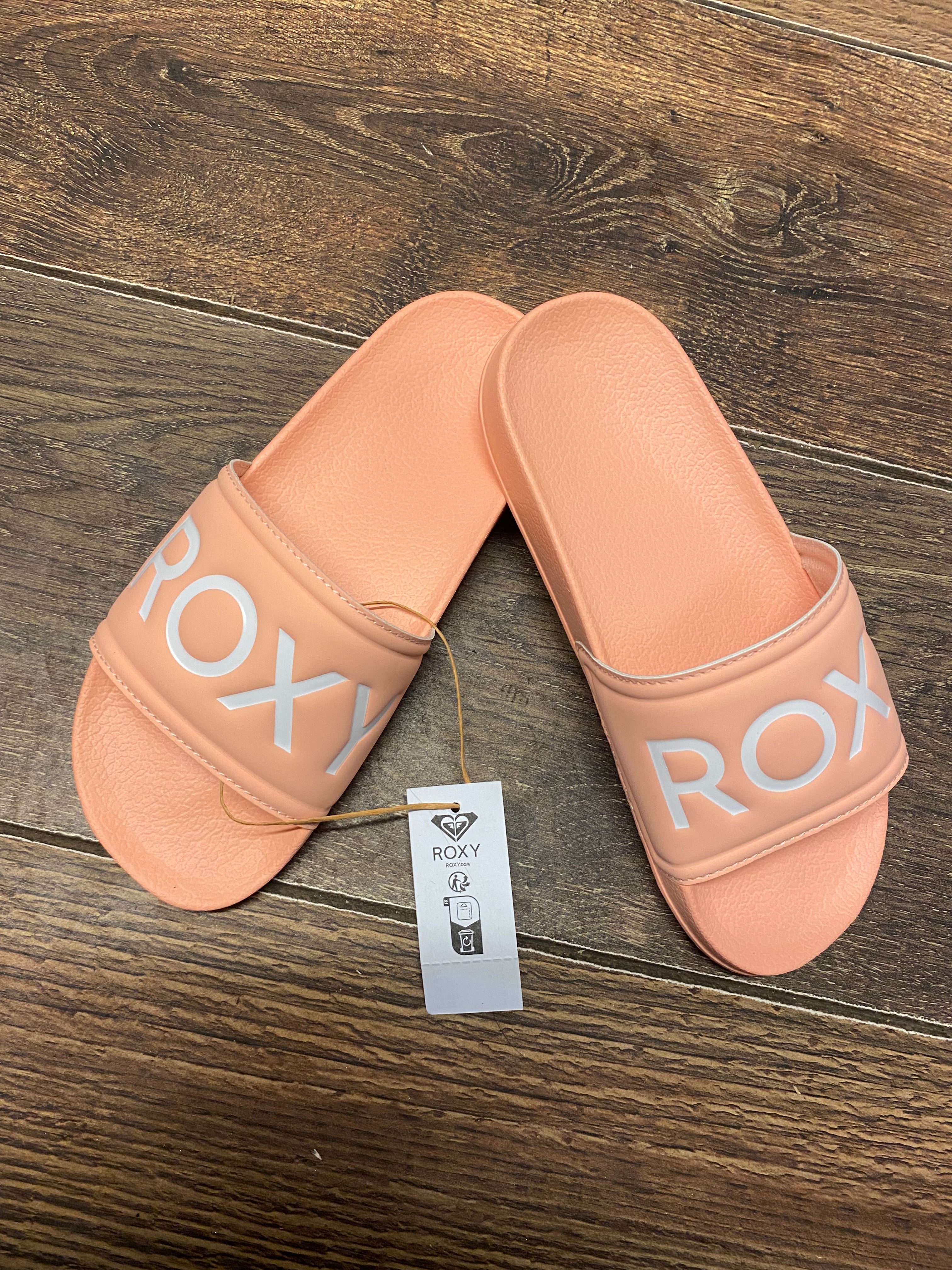 ROXY GIRLS CORAL SLIPPY SLIDERS