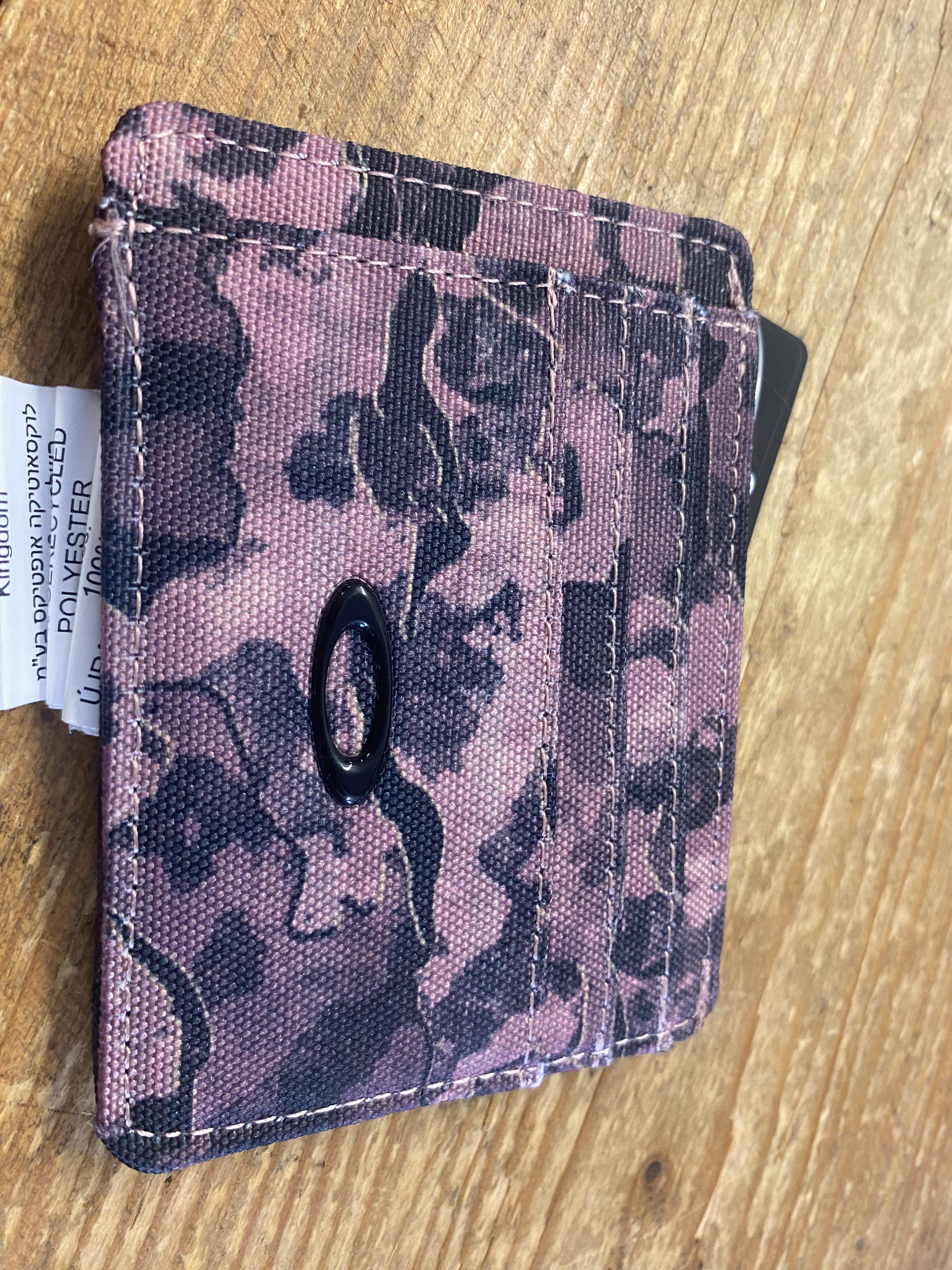 Oakley  Ellipse Card Wallet- Camo Toadstool