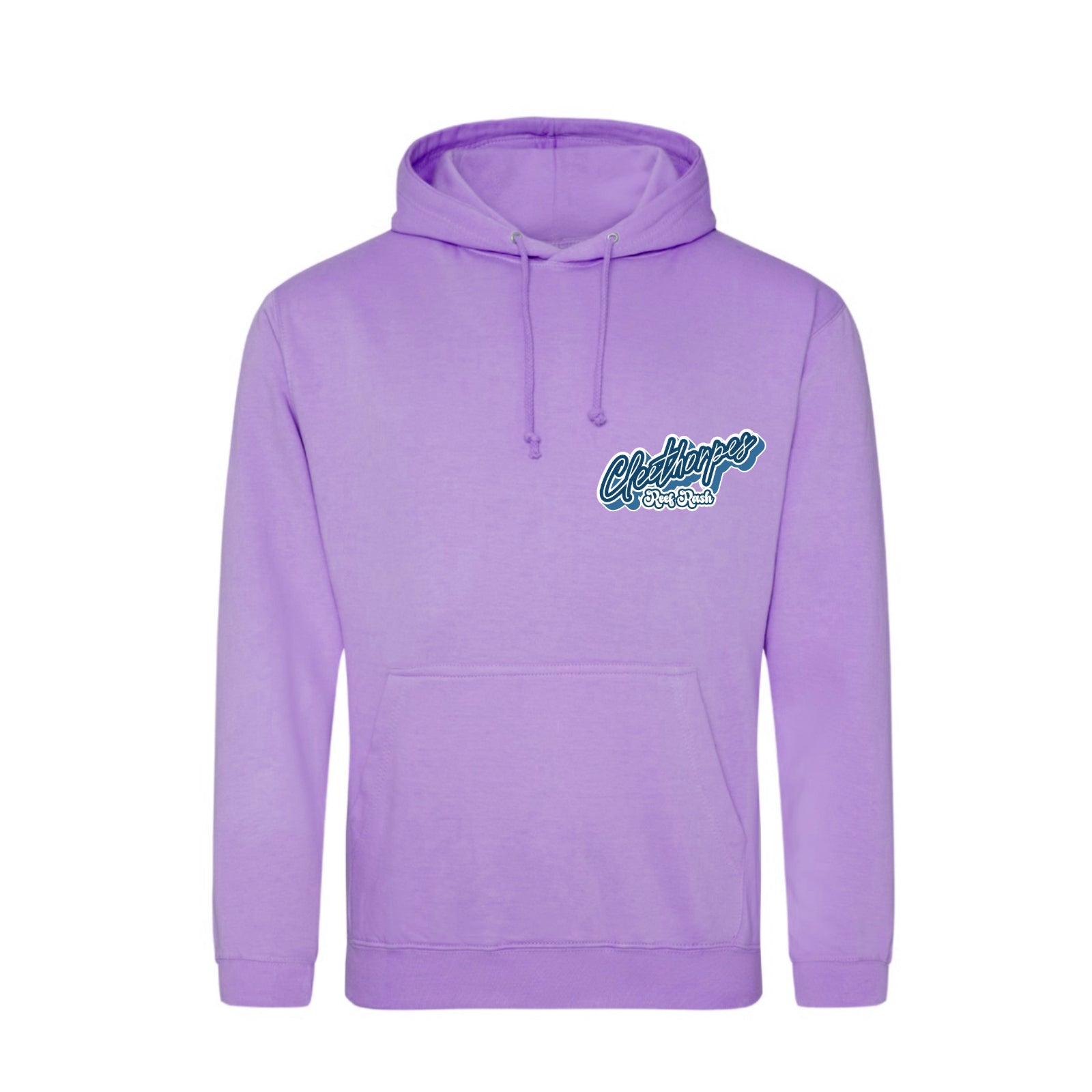 Cleethorpes Mouse And Moon Hoodie Kids  - Lilac