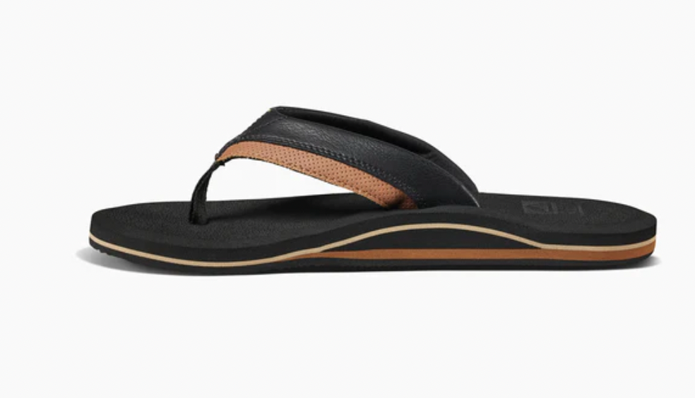 REEF CUSHION DAWN - BLACK/TAN