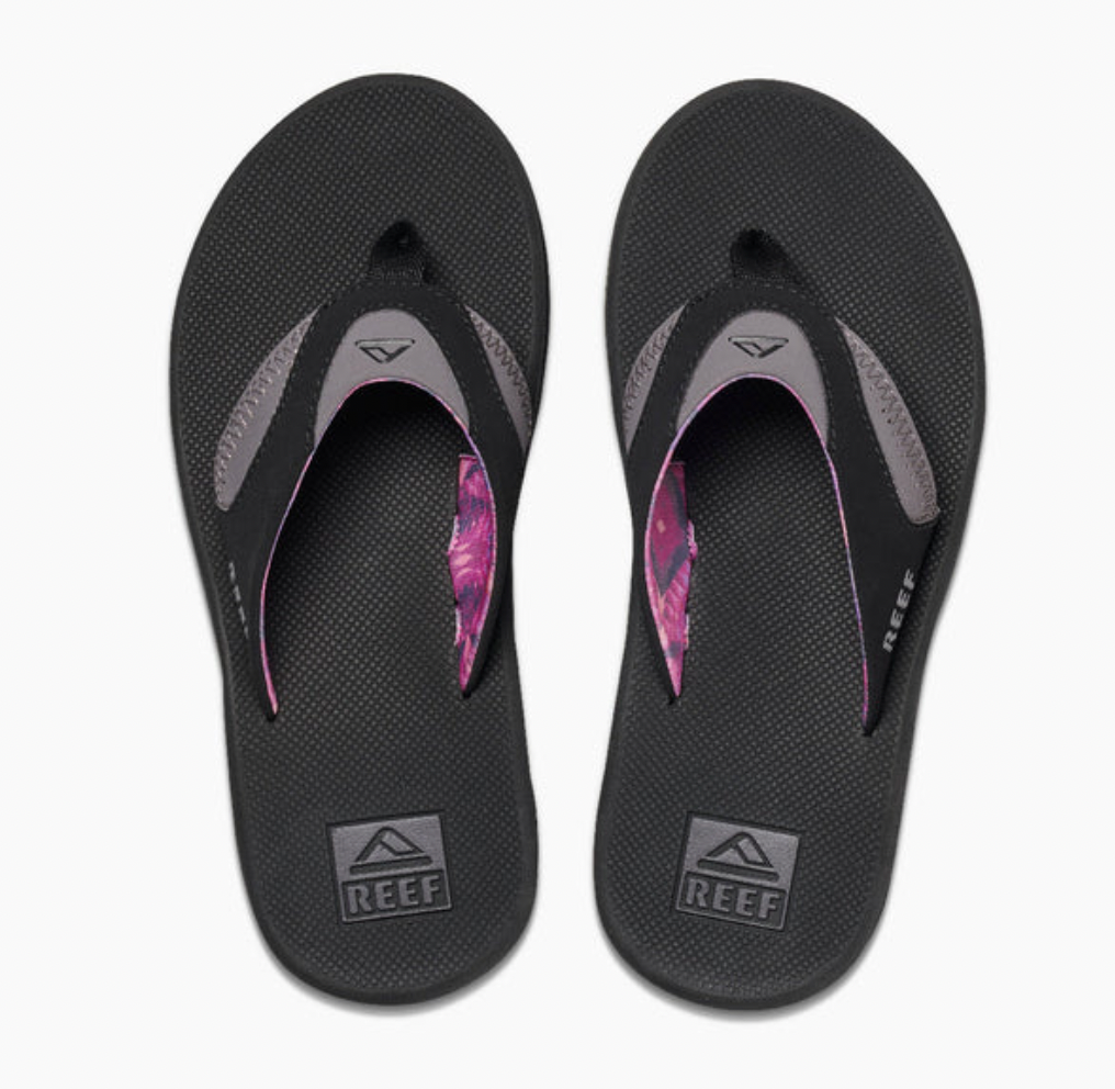 REEF  FANNING - BLACK/GREY