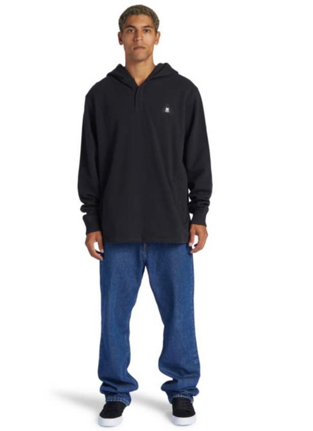 DC OFFPEAK - HOODED HENLEY TOP FOR MEN