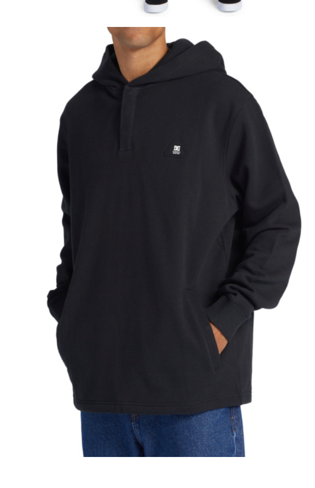 DC OFFPEAK - HOODED HENLEY TOP FOR MEN