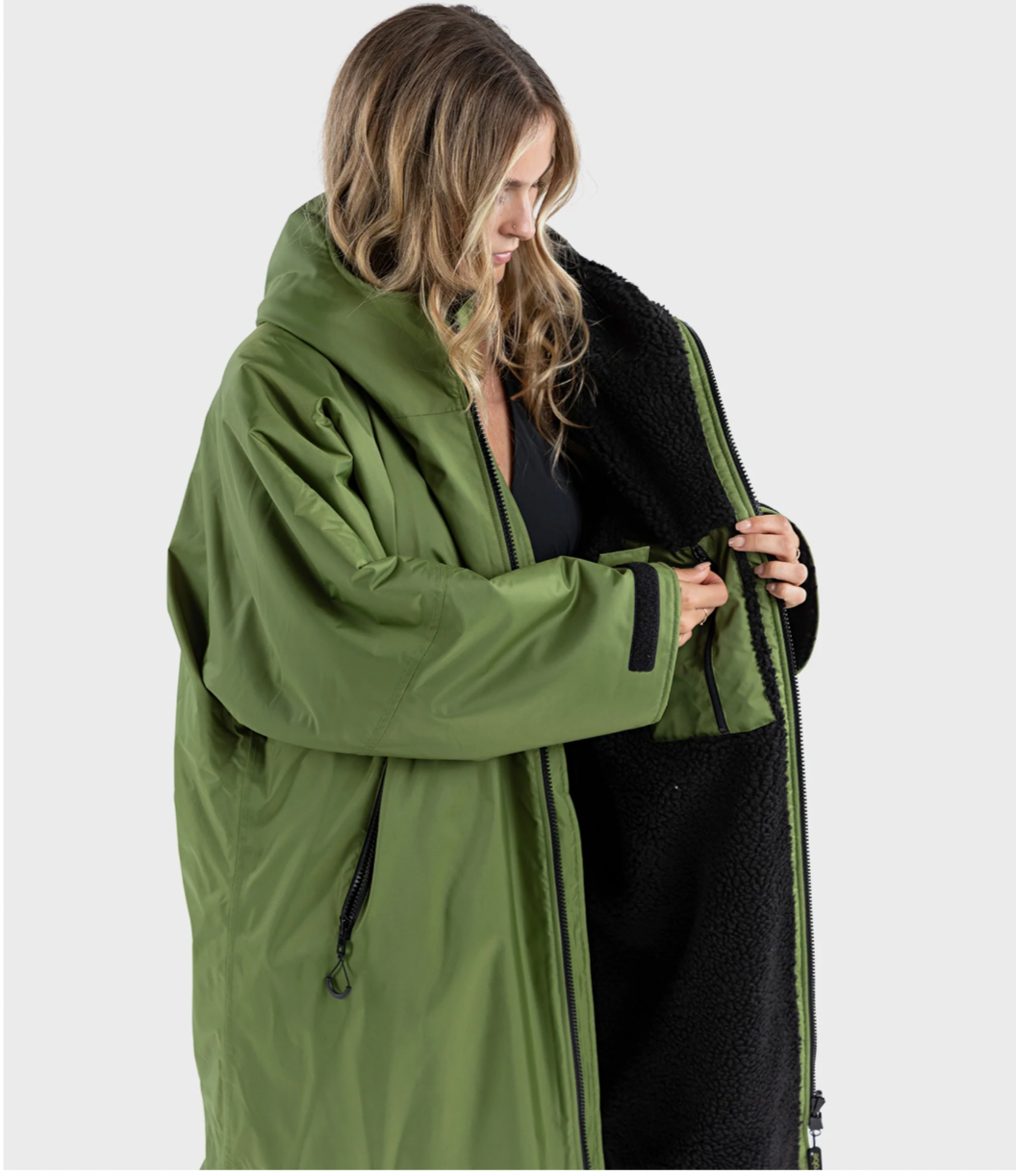 Dryrobe Advance Long Sleeve-GREEN -