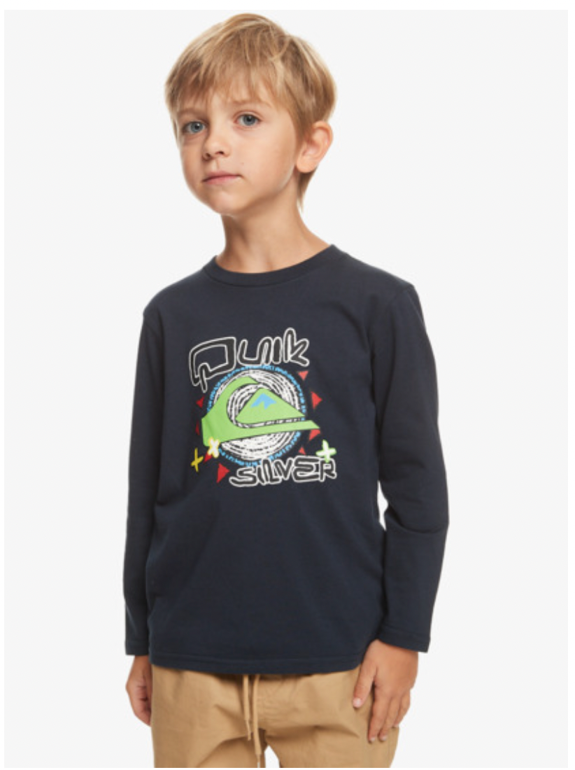 Quiksilver Vintage Feel - Long Sleeve T-Shirt For Boys 8-16