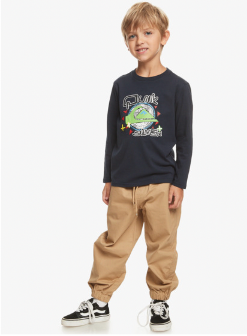 Quiksilver Vintage Feel - Long Sleeve T-Shirt For Boys 8-16