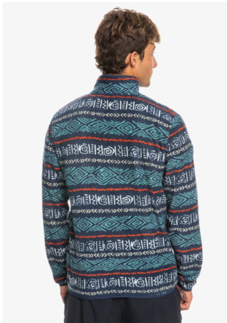 Quiksilver No Destination - Mock Neck Fleece For Men