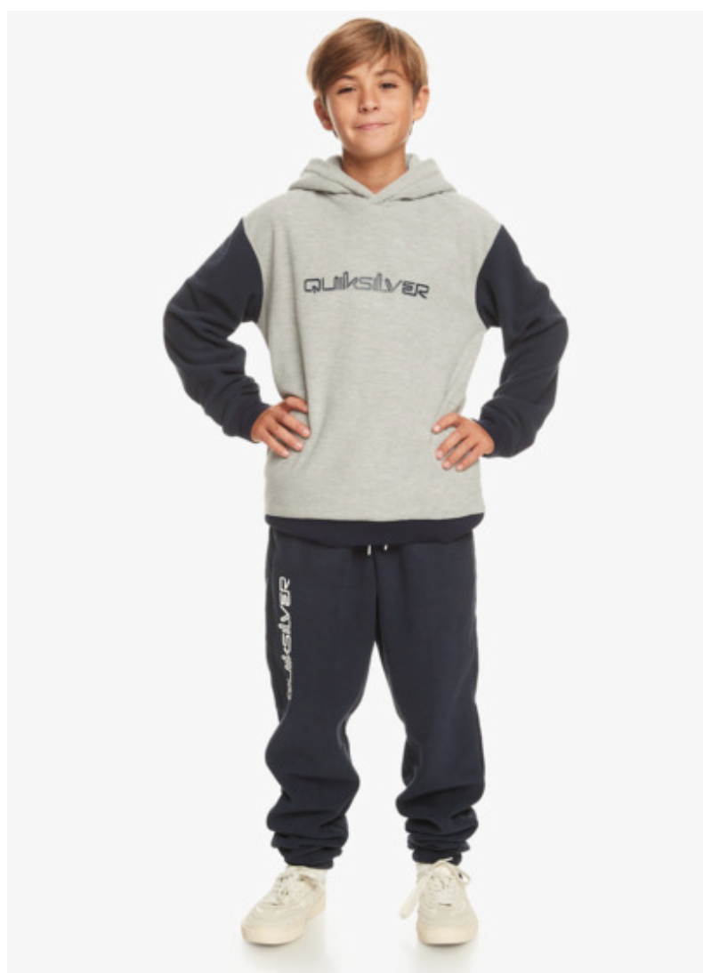 Quiksilver Essentials - Hooded Fleece For Boys 8-16