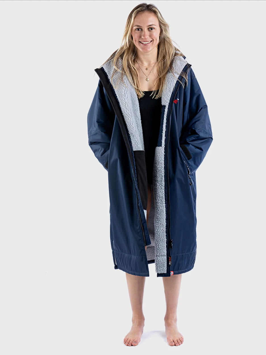 Dryrobe Advance Long SleeveNavy/Grey