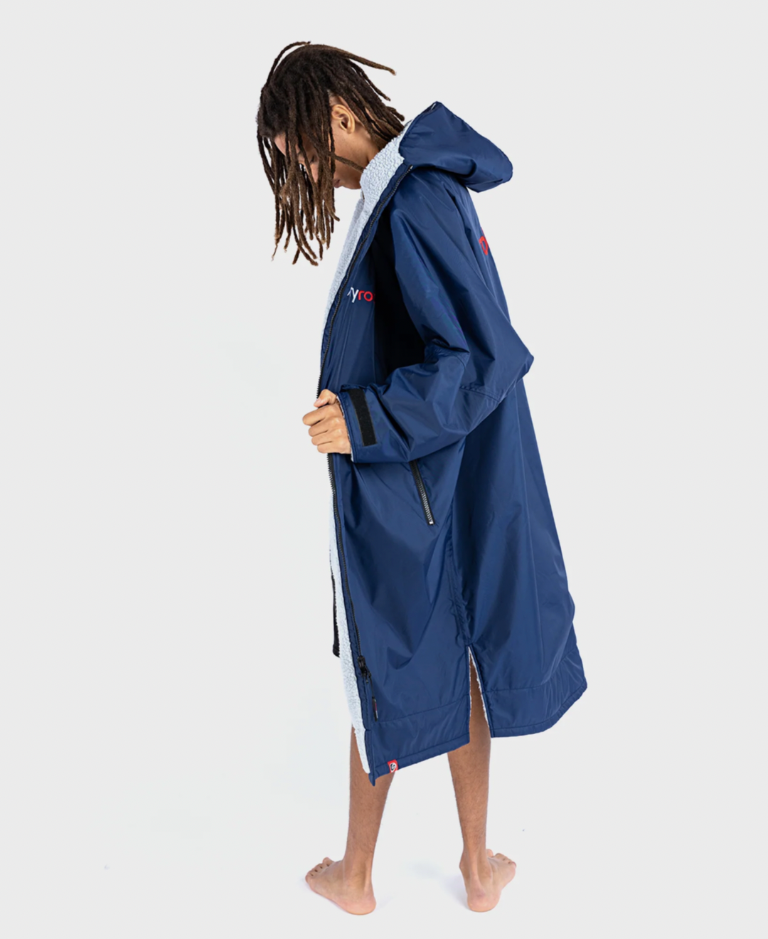 Dryrobe Advance Long SleeveNavy/Grey