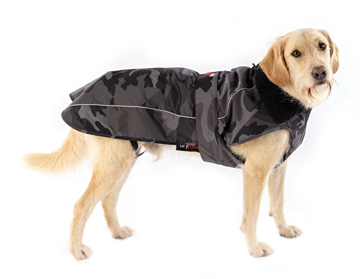 Dryrobe Dog Black/Camo