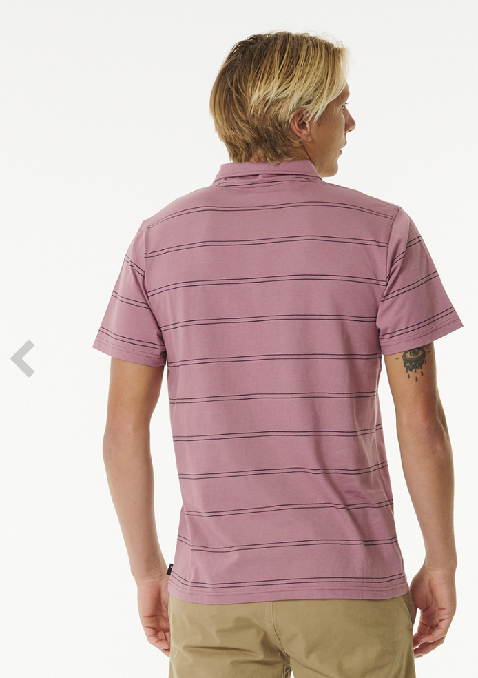 RIPCURL Plain Stripe Polo