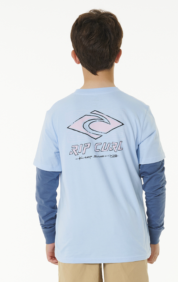 RIPCURL Pure Surf Long Sleeve 2 In 1 Tee Boy