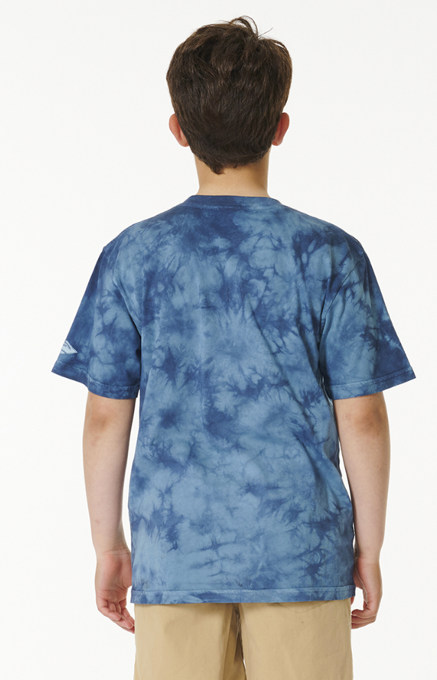 RIPCURL Pure Surf Tie Dye Short Sleeve Tee Boy