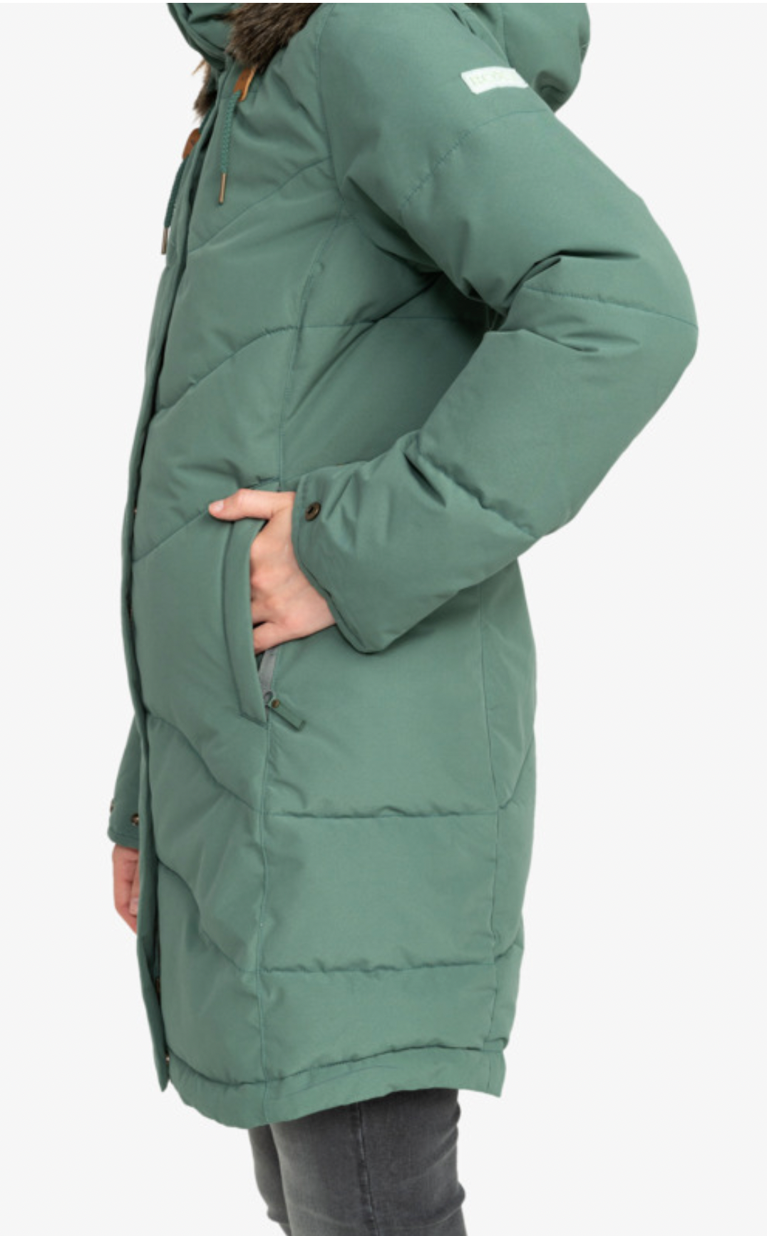 Roxy Ellie - Longline Winter Jacket For Women