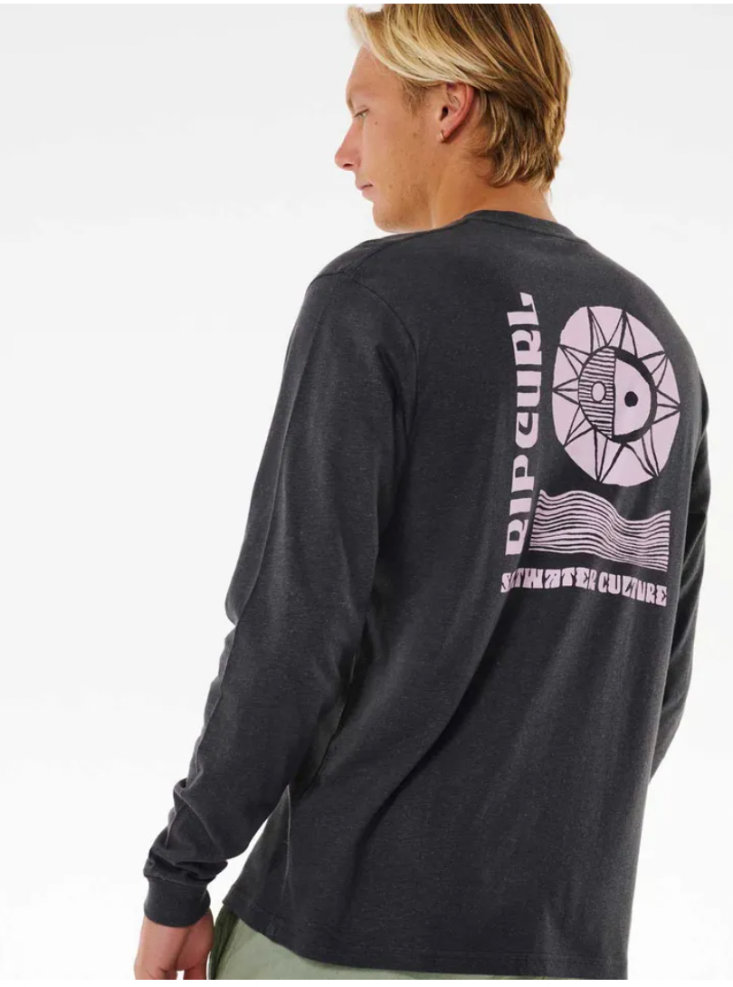 RIPCURL Salt Water Culture Lines Long Sleeve Tee