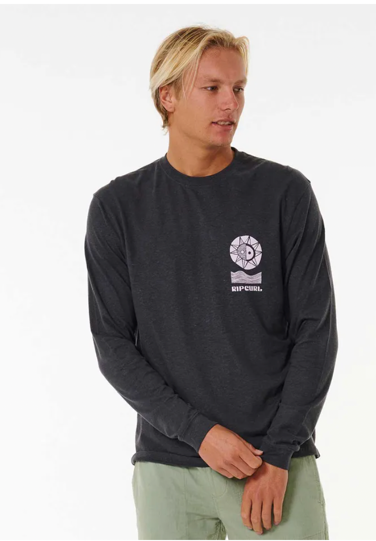 RIPCURL Salt Water Culture Lines Long Sleeve Tee