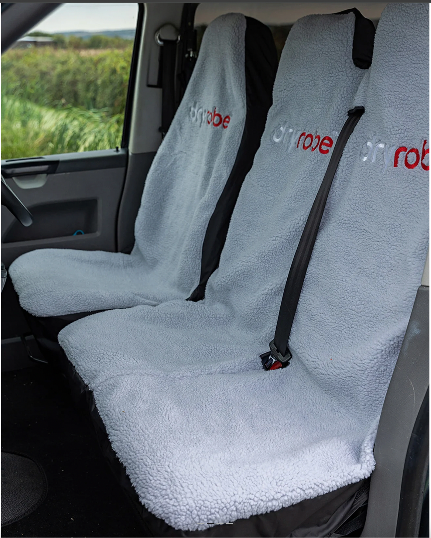 Dryrobe Double Van Seat Cover  Grey